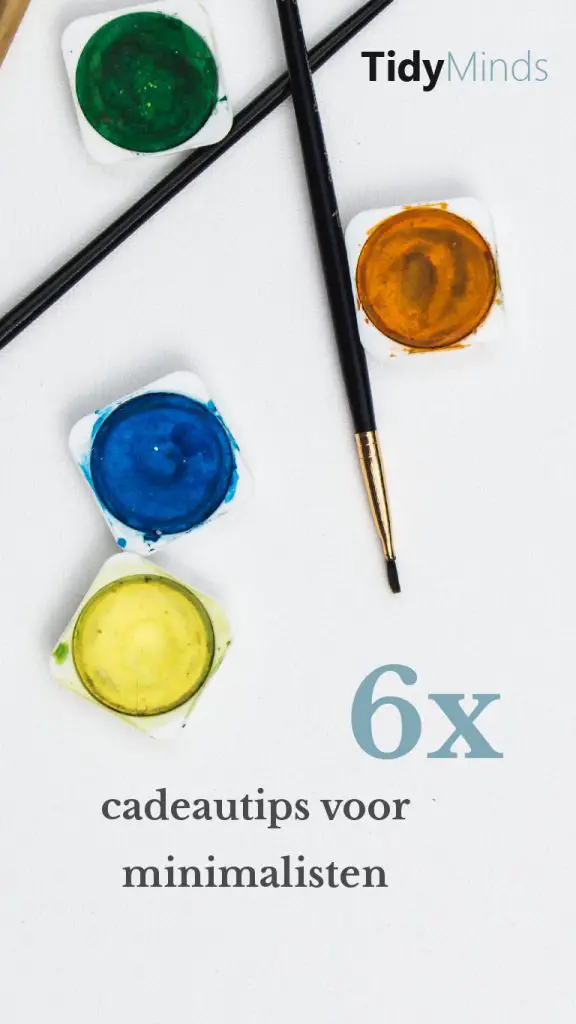 Duurzame cadeautips voor minimalisten