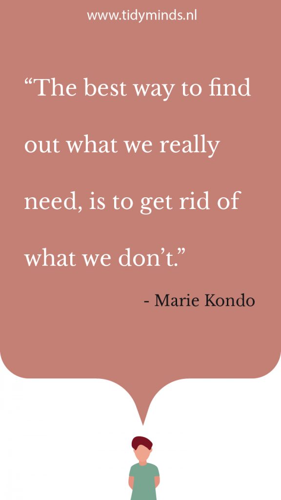 Boekreview Marie Kondo Opgeruimd Spark Joy Tidy Minds