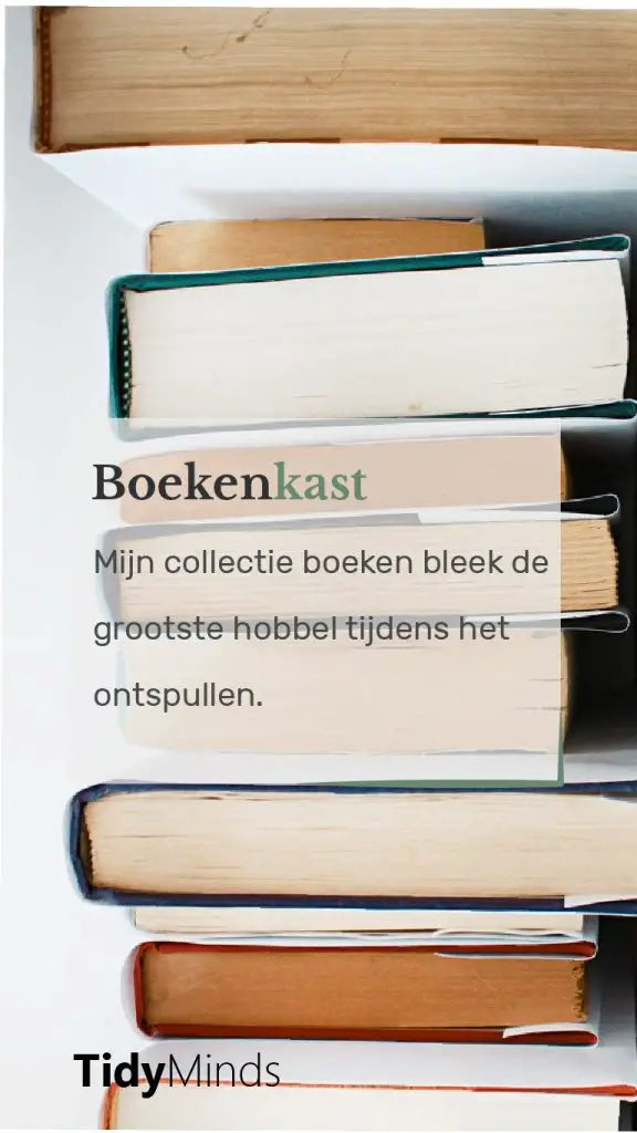 Tips boekenkast ontspullen minimalisme