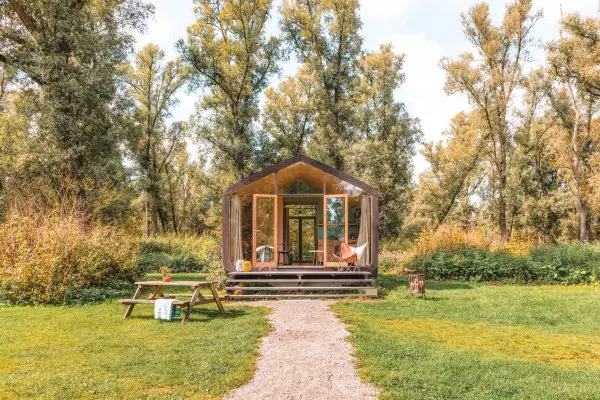 Wikkelhouse: een duurzaam prefab tiny house