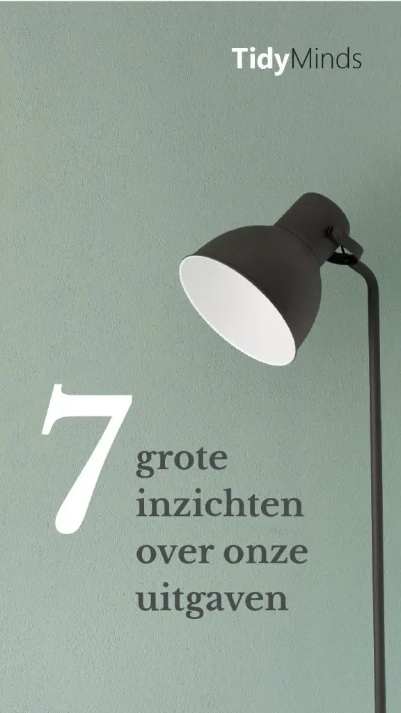 Huishoudboekje onder de loep inzicht in onze uitgaven Tidy Minds