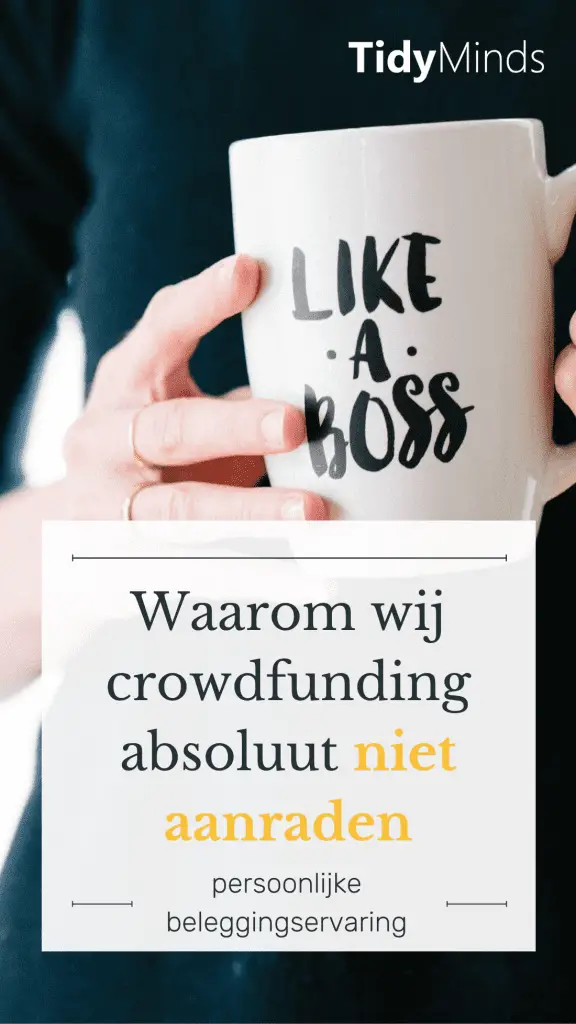 Investeren via crowdfunding geen succes en grootste verliezen