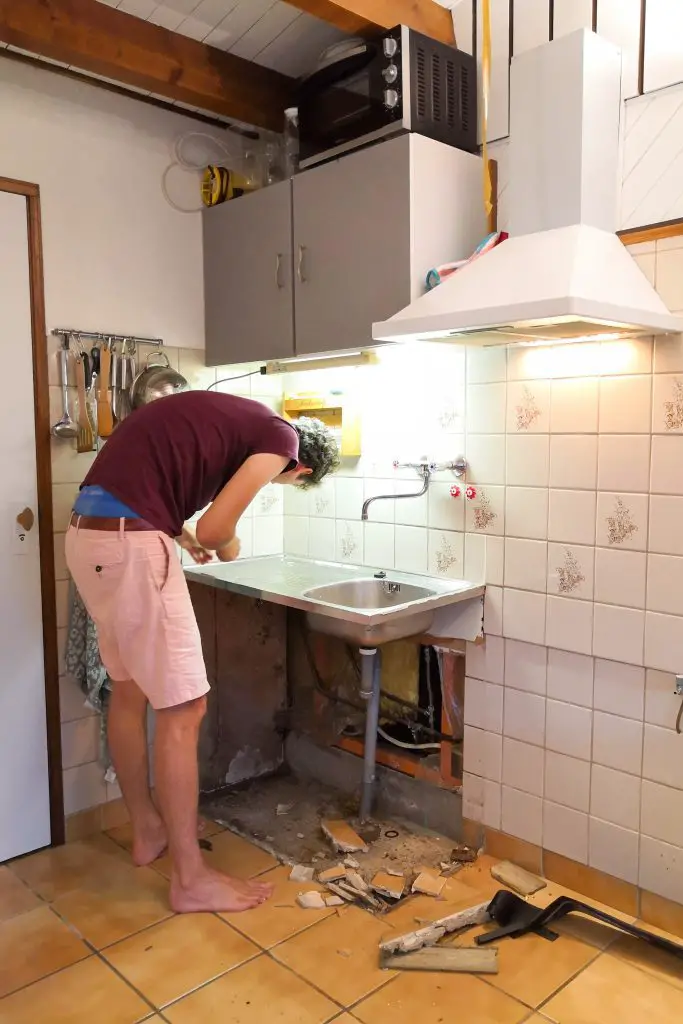 Tiny House verbouwen op de volkstuin door klusamateurs