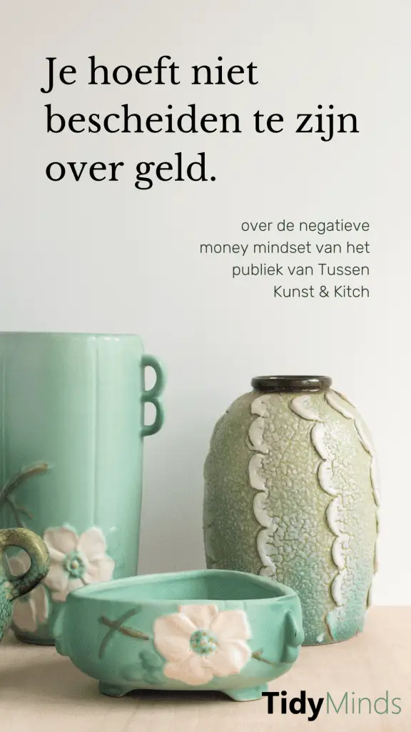 Money Mindset Tussen Kunst En Kitch