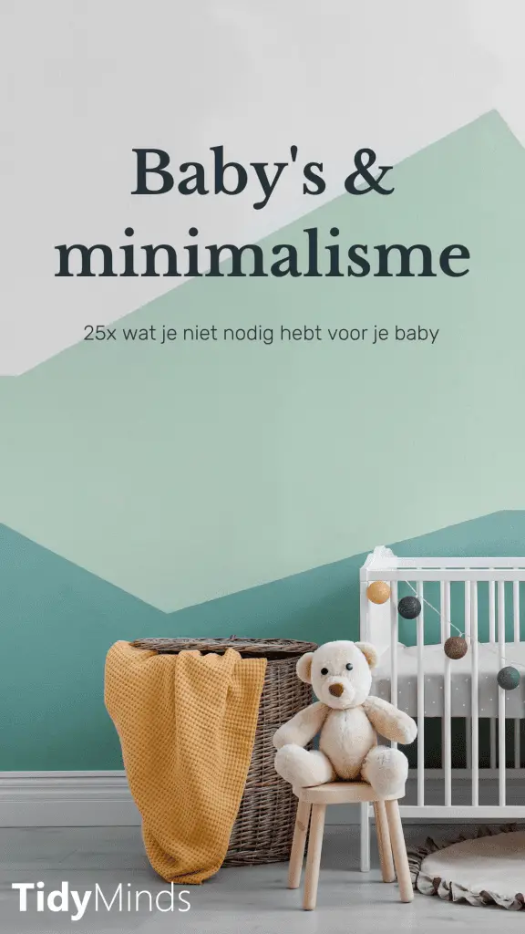 Minimalistische babyuitzet 